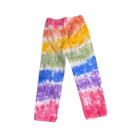 Delia's Dolls Kill Women's Multi Tye Dye Jeans Size: Medium - Picture 3 of 7